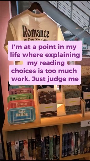Sam & Mindy | Book Recommendations on Instagram: "I’m officially at the point in my life where explaining my reading choices is simply too much work. If it brings me joy, emotional devastation, questionable life decisions, or makes me cry at 1 a.m.—I’m reading it. Period. You don’t need to understand my taste in books. You don’t need a plot summary, a defense statement, or a PowerPoint presentation. You can just… judge away 😌📚 I read for vibes. I read for feelings. I read for chaos. And I’m de