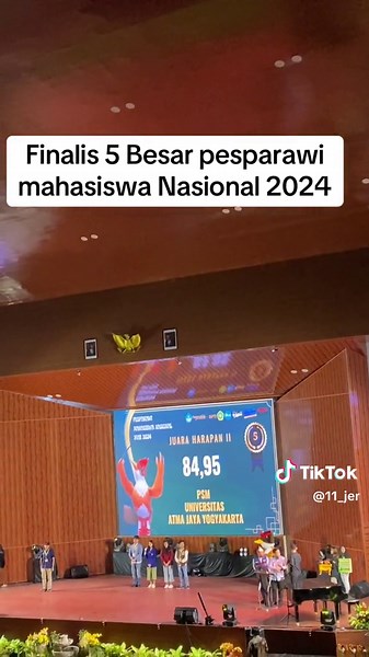 Finalis 5 Besar Pesparawi Mahasiswa Nasional 2024
