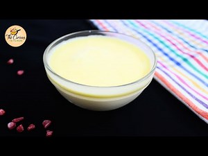 Heavy Cream Recipe | Homemade Heavy Cream | Two Ingredients Heavy Cream Recipe