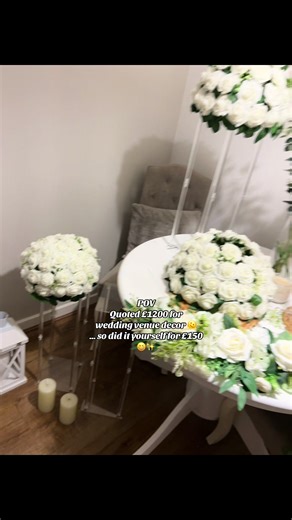 Part 1: Wedding planning really said “be rich or be crafty” 🫠😂#BudgetWedding #DIYWedding #WeddingPlanning #WeddingDecor #2026bride