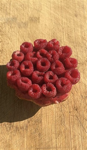 Tarte framboise facile : pâte sucrée, crème d’amande, mousse et gel
