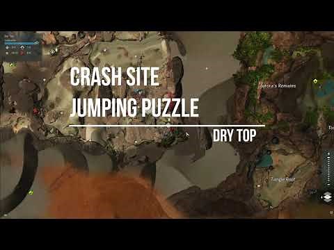 GW2 Crash Site Jumping Puzzle | Dry Top