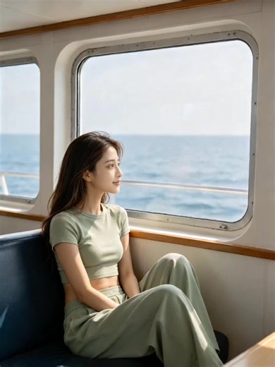 Out at sea today! 🌊🎣 Tried fishing for the first time — turns out, I’m not nearly as good at it as I thought. 😂 #TravelWithLydia #Zhoushan #Zhejiang #ChinaTravel #TravelChina