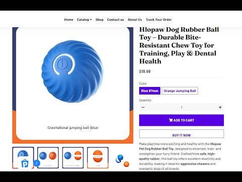 Is This the Best Dog Chew Ball of 2025? Hlopaw Rubber Ball Toy Full Test!