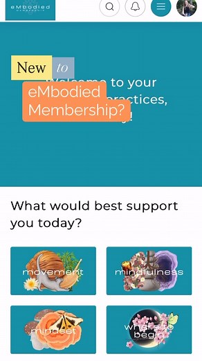 New to eMbodied membership? Check out the “where to begin” tab on your hub homepage. Here you’ll find the movement, mindfulness & mindset practices I recommend to get you started. 🌔 🌸 🦋 Not a member? @embodied.membership can help you pour into yourself, even when you find yourself frequently saying, “I just don’t have the time…” With simple, guided practices designed to meet you where you are, you can create the consistency you crave-without the pressure of perfection. Learn how ➡️ Comment EM