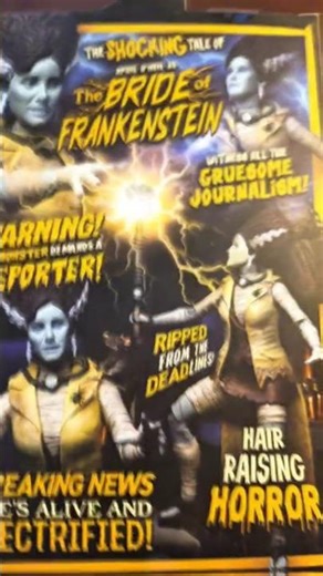 Bride of Frankenstein April is PERFECT! #tmnt #universalmonsters