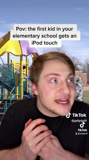 First Kid with iPod Touch in Class: Nostalgic School POV