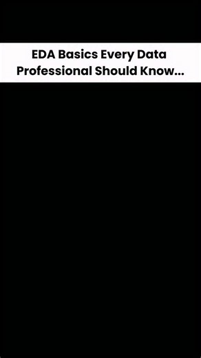Follow @mrk_talkstech for more info #EDA #ExploratoryDataAnalysis #DataAnalysis #DataScience #AnalyticsWorkflow data exploration, summary statistics, data cleaning, missing values, outlier detection, descriptive analysis, univariate analysis, bivariate analysis, multivariate analysis, data visualization, histograms, box plots, scatter plots, correlation analysis, distributions, feature understanding, pandas, NumPy, matplotlib, seaborn | Mr. K Talks Tech