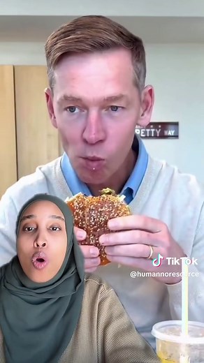 The CEO of McDonald’s is trying to convince you that his product is delicious #ceo #foodtok #fypp #mcdonalds #bigarch