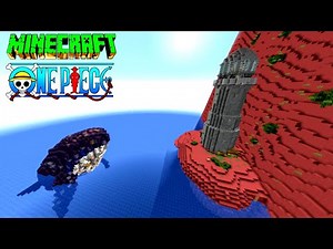 BEST Reverse Mountain One Piece Map Showcase ! for BEDROCK and Forge