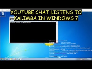 Chat Listens to Kalimba on Windows 7