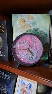 Hand-painted Alarm Clock – Unique Abstract Art – Original Decorative Object – Pink/silver/black – One-of-a-kind Piece – 07/20 - Etsy UK