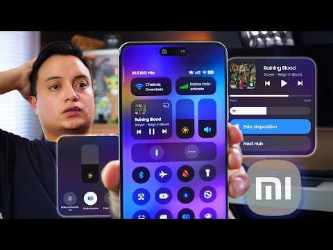 Activate the HyperOS 3 DARK Control Center NOW on your Xiaomi, Redmi or Poco