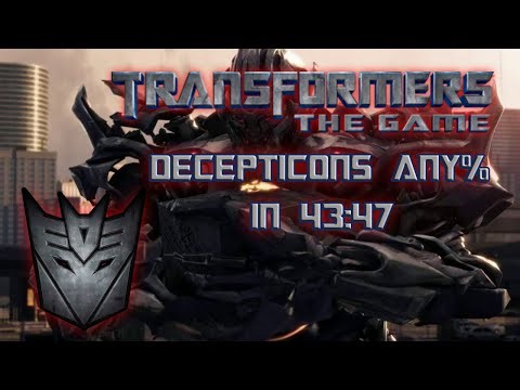 Transformers The Game Speedrun - Decepticons Any% in 43:56 [Former World Record]