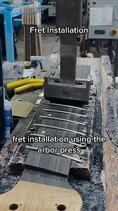 121K views · 1.4K reactions | Watch the fret installation of our Kaizen 7-string here at the Ernie Ball Music Man factory in San Luis Obispo, California. | Ernie Ball Music Man | Facebook