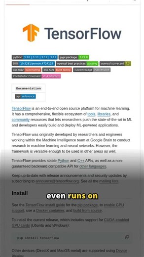 TensorFlow: open source machine learning framework for everyone