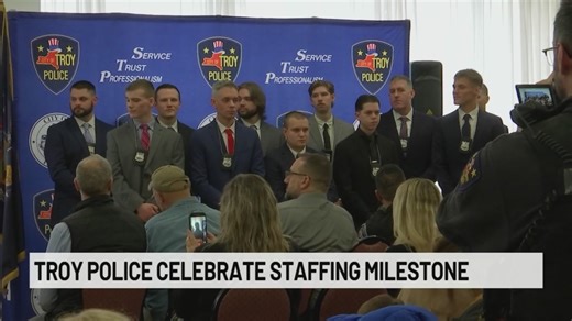 Troy Police Department reaches full staffing for first time in years