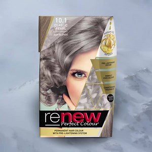 59K views · 17 comments | Choose Classic Pearl from Renew and be as #BoldAsNature. We'll even help keep your hair feeling nourished and nurtured with the Argan Oil infused crème colourant, conditioning treatment and shine serum. Which shade do you love? | Renew | Facebook