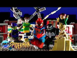 LEGO Spider-Man The Animated Series (1994) Opening BrickFilm / Stop Motion / JM Animation