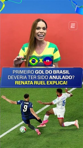 WOW! BRAZIL'S FIRST GOAL SHOULD HAVE BEEN DISALLOWED! RENATA RUEL EXPLAINS! 😨😱🇧🇷