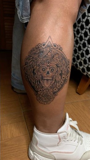 Mictlan y Quetzalcoatl con flores de cempasúchil quedó relindo .