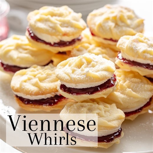 73 reactions · 37 shares | You asked for it, NOW ON VIDEO! Mary Berry's Viennese Whirls Tender, buttery, melt-in-your-mouth Viennese Whirls. Perfect for holidays! RECIPE: https://www.savingdessert.com/viennese-whirls/ | Saving room for dessert | Facebook