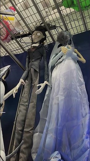 Tim Burton’s corpse bride animatronic found for #halloween at Lowes