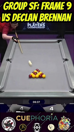 Group Semi Final vs Declan Brennan — 8 Ball Pool Short