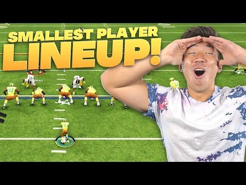 Smallest Players Team! NFL's Short Kings! Madden 23