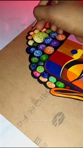 how to make Buddha painting 🙏🌸 ll. #buddha #short #artwork #ytshorts #youtubeshort