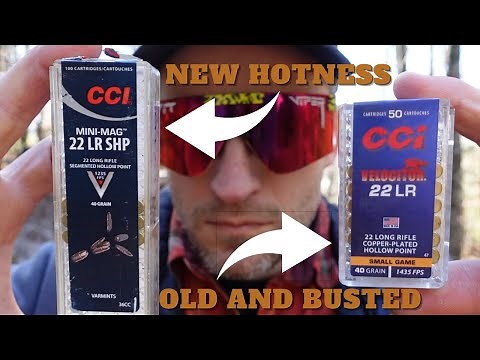 New bullets better than old bullets? CCI Minimag Segmented vs CCI Velocitor