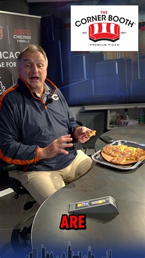 Jurko sure loves some The Corner Booth Pizza! 🔥 | ESPN Chicago