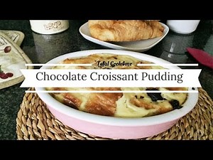 Chocolate Croissant Pudding in the Tefal Cook4Me Review
