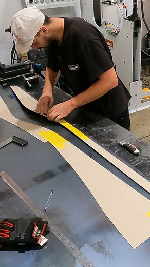 301K views · 5.7K reactions | Cardboard templates with the plasma? 樂 Want 33 simple metal fab tips? Comment “TIPS” below, and I’ll send you one a day for the next 33 days! � Quick tricks, handy tools, and money-saving hacks — no overpriced gear needed! ��Cheers��- Jordan | Bennetts Customs Co | Facebook