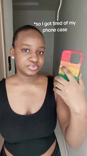 a new week, a new phone case and new hair🫠💥 #hallof_famous #craft #youngartist #femaleartist #artistontiktok