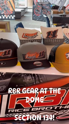 Come get your RBR Gear in section 134 at the Gateway Dirt Nationals! #RBR | Rice Brothers Racing