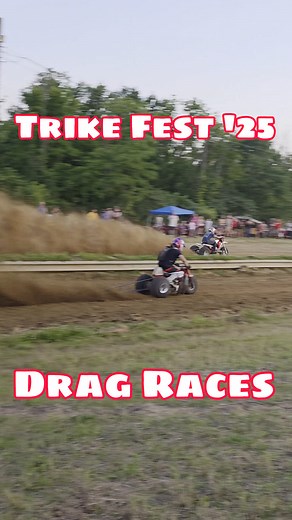 63K views · 1.1K reactions | The Drag Races at Trike Fest 2025 were SICK! A Yamaha Tri-Z with a Banshee engine in it dominated the field. As a Honda lover, that hurts to say, but it's the facts... These machines are FAST! AND... This event was sponsored by the one and only Klotz Synthetic Lubricants! . . #honda #hondaatc #3wheeler #atc #yamaha #drag #dragrace #dragstrip #atc250R #fast #haspinacres #trikefest #racing #races #klotz #thisoldtrike | Preston Frasier | Facebook