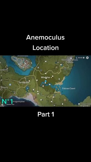 Genshin Impact Anemoculus Locations Guide