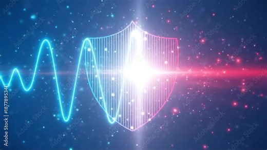 Cyber security shield protecting against malicious laser beams in space