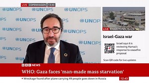 "𝗚𝗲𝘁𝘁𝗶𝗻𝗴 𝗳𝘂𝗲𝗹 𝗶𝗻𝘁𝗼 𝗚𝗮𝘇𝗮 𝗶𝘀 𝘂𝗿𝗴𝗲𝗻𝘁, 𝗯𝘂𝘁 𝗵𝗼𝘄 𝘄𝗲 𝗱𝗲𝗹𝗶𝘃𝗲𝗿 𝗮𝗶𝗱 𝗺𝗮𝘁𝘁𝗲𝗿𝘀 𝗷𝘂𝘀𝘁 𝗮𝘀 𝗺𝘂𝗰𝗵." Speaking with BBC News Christian Fraser, UNOPS Executive Director Jorge Moreira da Silva stressed the need to protect humanitarian workers and use proven aid delivery mechanisms. Watch the full interview 👇 | UNOPS