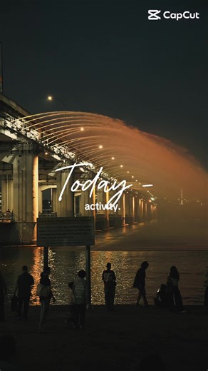 #서울 #한강 #분수쇼