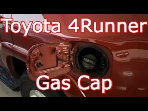 2021 Toyota 4Runner - How to Open Gas Cap Fuel Door