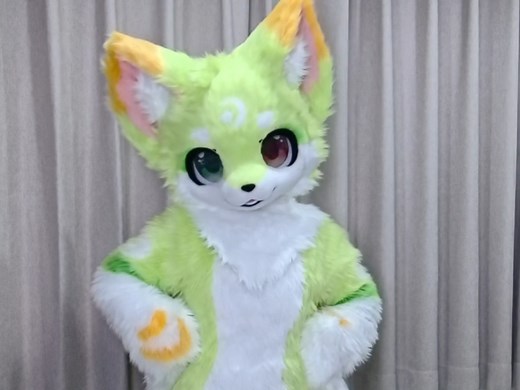 【兽装fursuit】月钰的全装展示