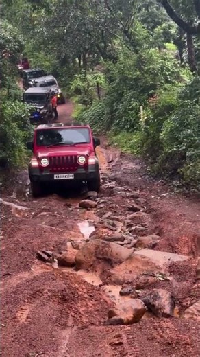 Epic Jeep Adventure | Off-Road Travel Short #thrillseeker #jeep #thar #adventure #nature #reels