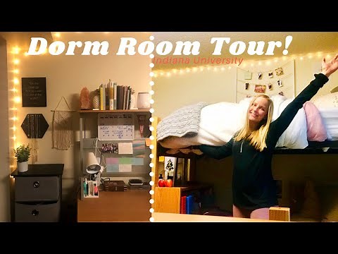 Dorm Room Tour- Briscoe Quad at Indiana University