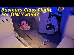 Air Canada Toronto to Mexico City Business Class Flight with Lie Flat Seats!