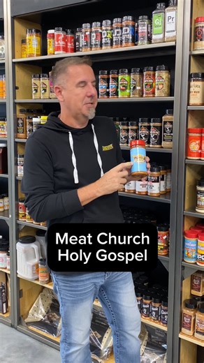 Geoff's favorite seasoning is Meat Church BBQ's Holy Gospel, a mashup of the popular Holy Cow beef seasoning and The Gospel All Purpose rub. Available in-store and online! #Grilling #BBQ #lincolnne | Robidoux Inc.