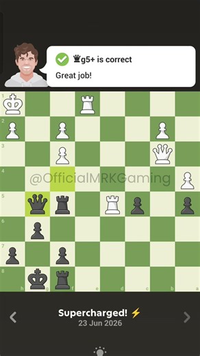23-06-2026 | Daily Chess Puzzle Solution | Best Move Explained #chess #chesstactics #chesspuzzle