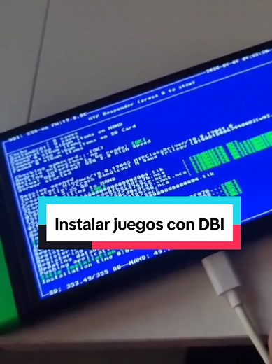 Instalación de juegos en DBI desde el ordenador