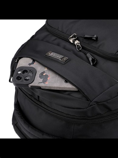 This 2‑in‑1 rolling travel backpack brings you double‑way carrying convenience!